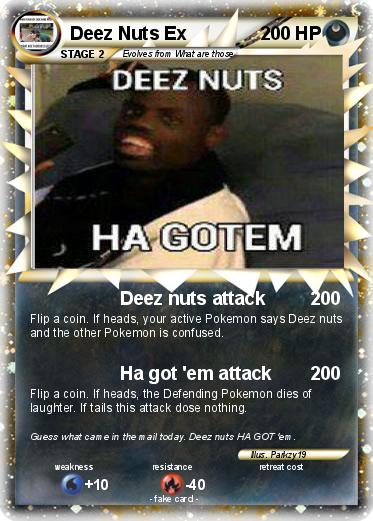 Pokemon Deez Nuts Ex
