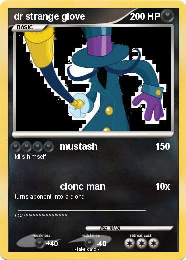 Pokemon dr strange glove
