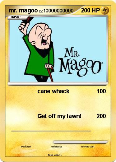 Pokemon mr. magoo