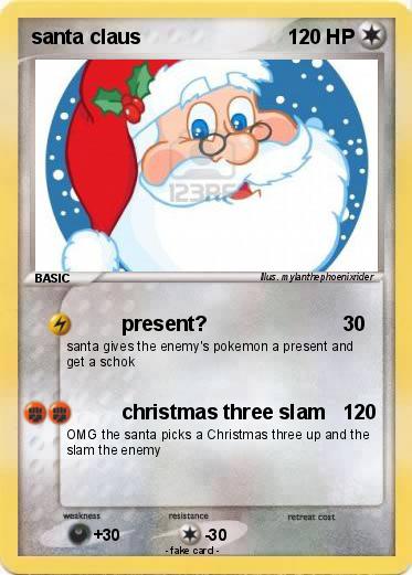 Pokemon santa claus