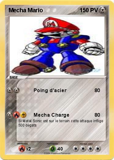 Pokemon Mecha Mario