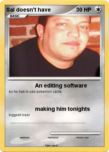 Pokemon Sal doesn't have