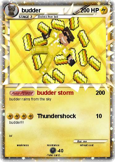Pokemon budder