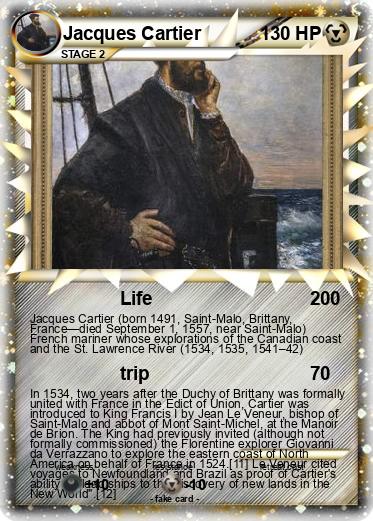Pokemon Jacques Cartier