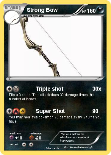 Pokemon Strong Bow