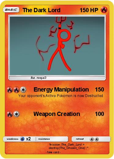 Pokemon The Dark Lord