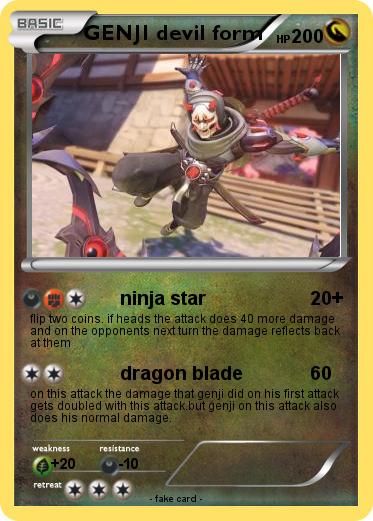 Pokemon GENJI devil form