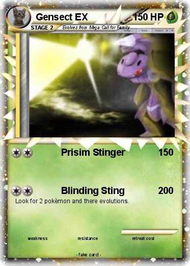 Pokemon Gensect EX
