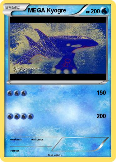 Pokemon MEGA Kyogre