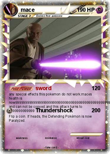 Pokemon mace