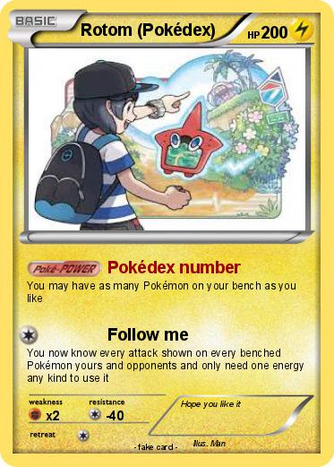 Pokemon Rotom (Pokédex)