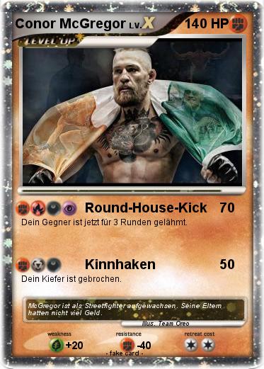 Pokemon Conor McGregor