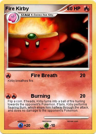 Pokemon Fire Kirby