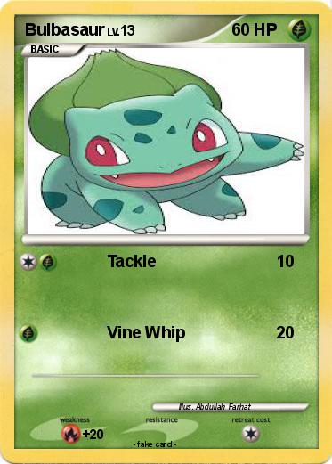 Pokemon Bulbasaur