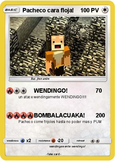 Pokemon Pacheco cara floja!