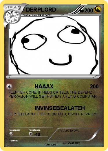 Pokemon DERPLORD