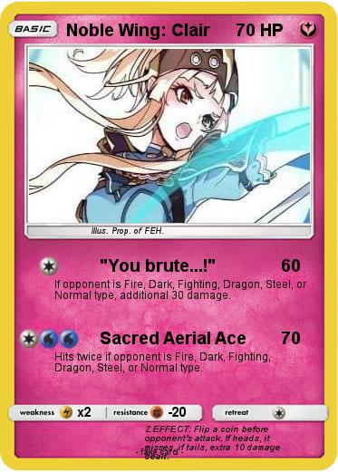 Pokemon Noble Wing: Clair