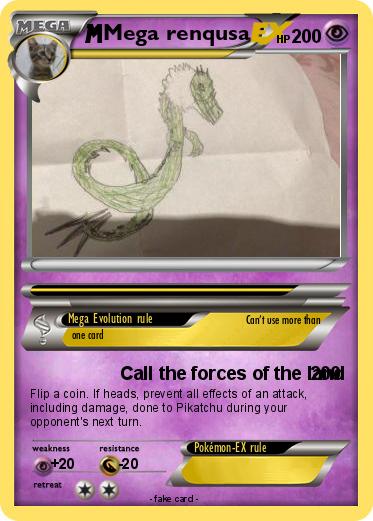 Pokemon Mega renqusa