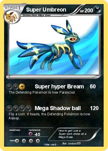 Pokemon Super Umbreon