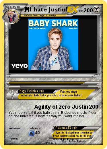 Pokemon I hate Justin!