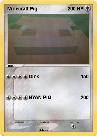 Pokemon Minecraft Pig