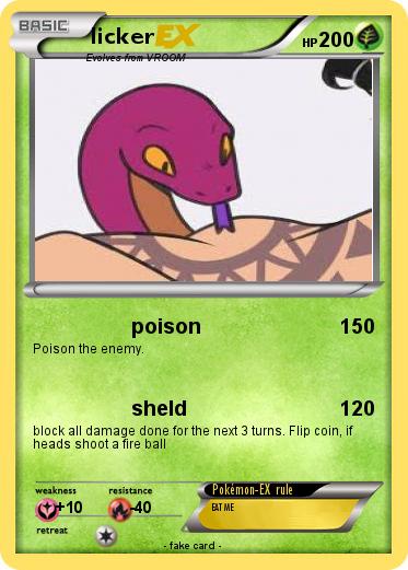 Pokemon licker