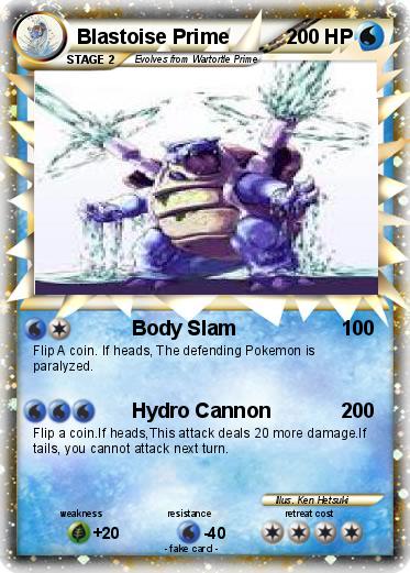 Pokemon Blastoise Prime