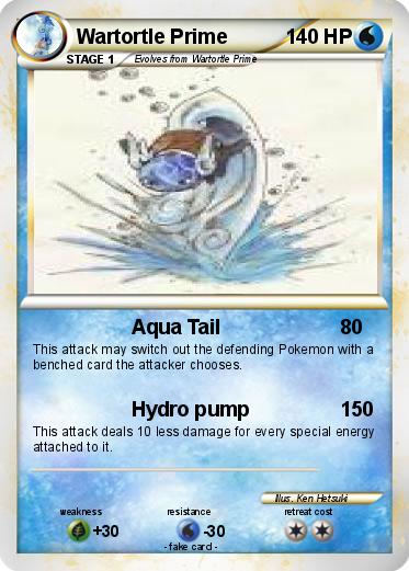 Pokemon Wartortle Prime