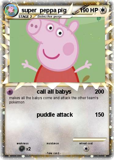 Pokemon super  peppa pig