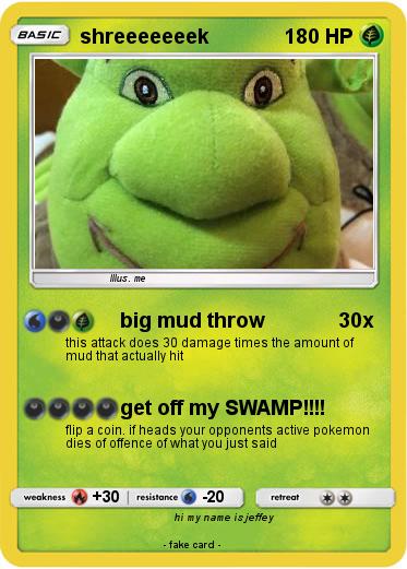 Pokemon shreeeeeeek