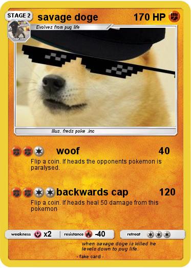 Pokemon savage doge