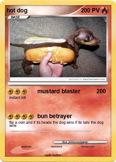 Pokemon hot dog