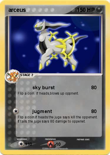 Pokemon arceus