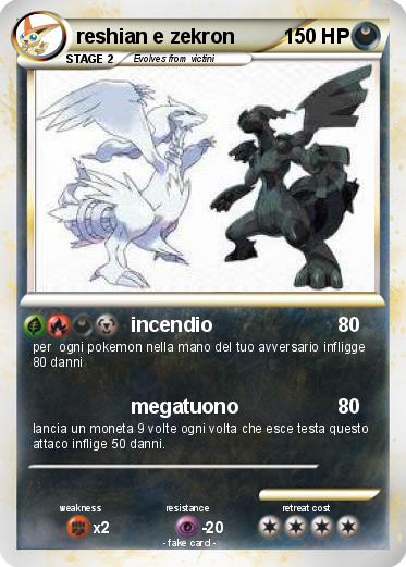 Pokemon reshian e zekron