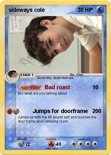 Pokemon sideways cole