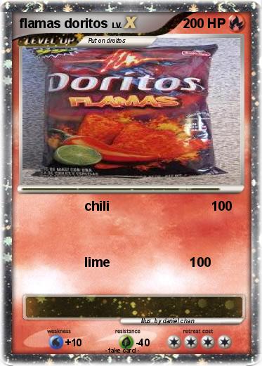 Pokemon flamas doritos
