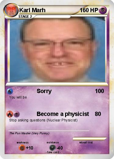 Pokemon Karl Marh