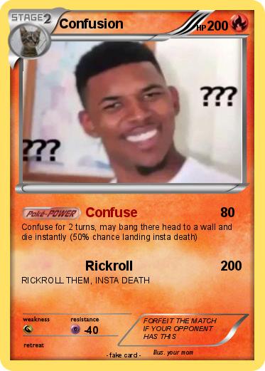 Pokemon Confusion