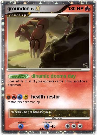 Pokemon groundon