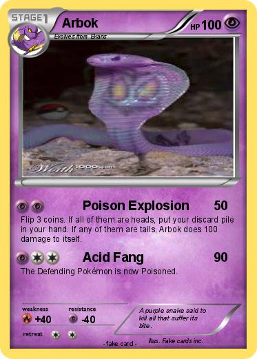 Pokemon Arbok
