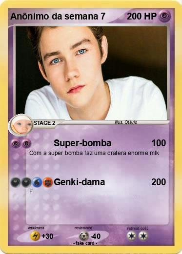 Pokemon Anônimo da semana 7