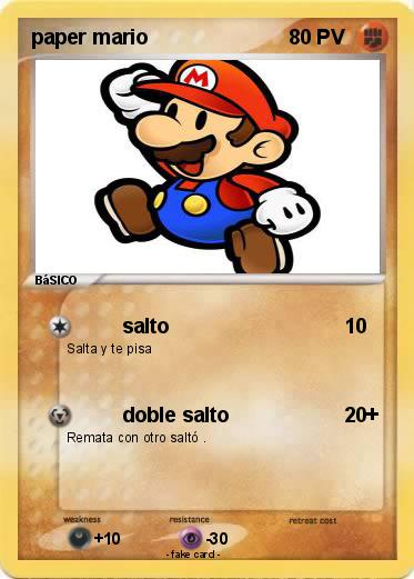 Pokemon paper mario