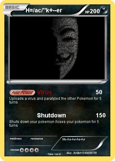 Pokemon H=/ac/''k+--er