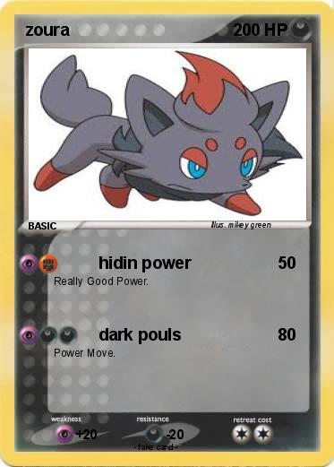Pokemon zoura