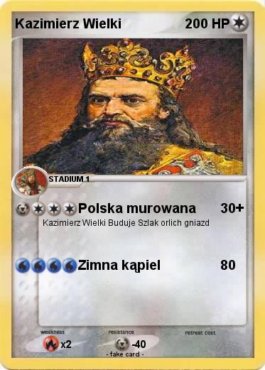 Pokemon Kazimierz Wielki