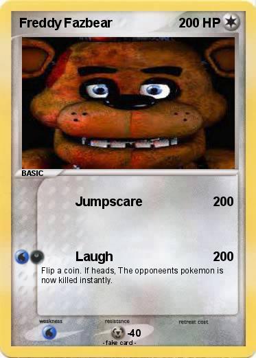 Pokemon Freddy Fazbear