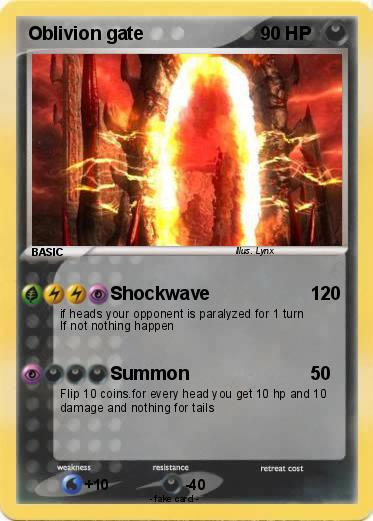 Pokemon Oblivion gate
