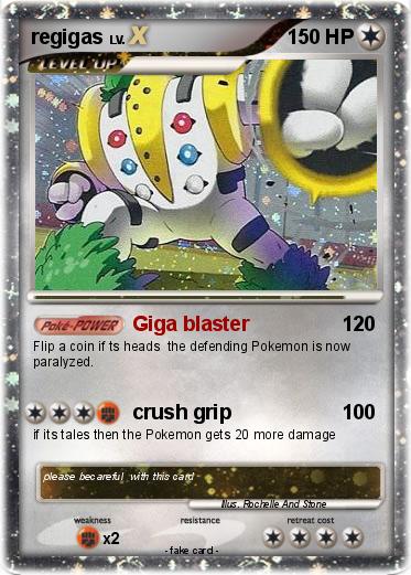 Pokemon regigas