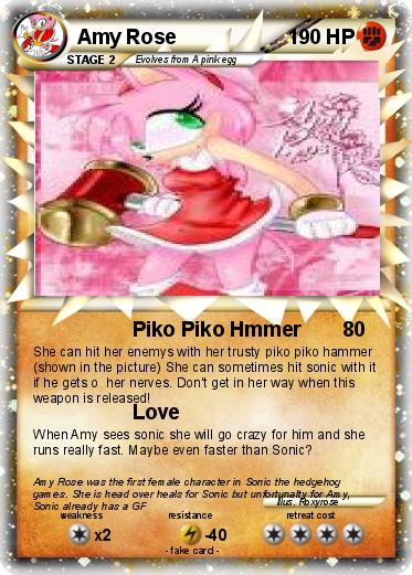 Pokemon Amy Rose