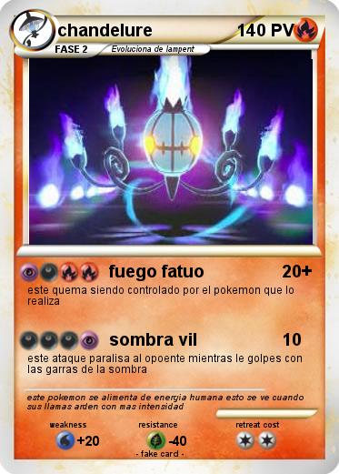 Pokemon chandelure